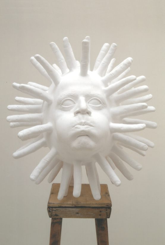 Prasto, Ball fish©, 2004; Ceramic plaster, 50x40 cm